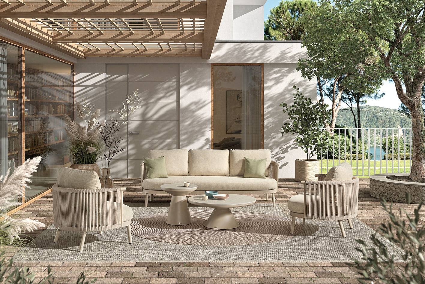 Tarifa Buiten Set Beige