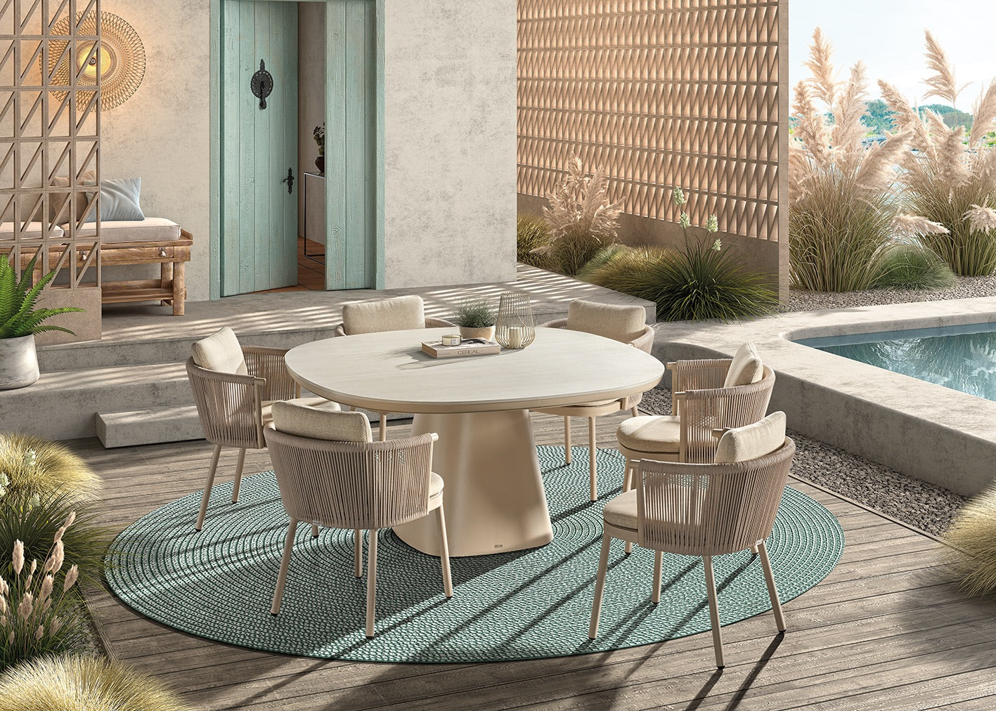 Tarifa Buiten Tafel Rond