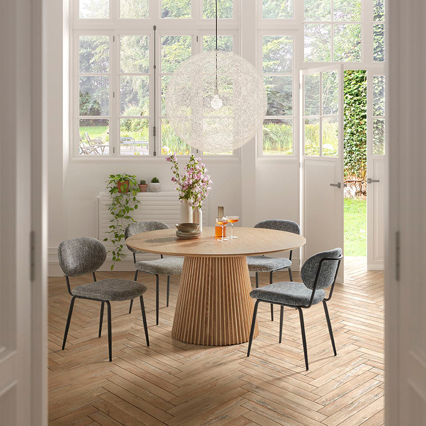 Eettafel Haiku Rond Middelgroot