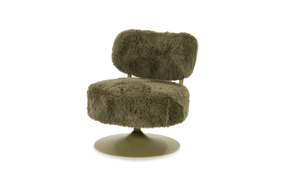 Fauteuil Fur draaibaar