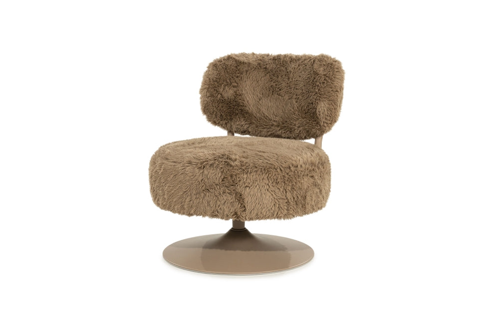 Fauteuil Fur draaibaar