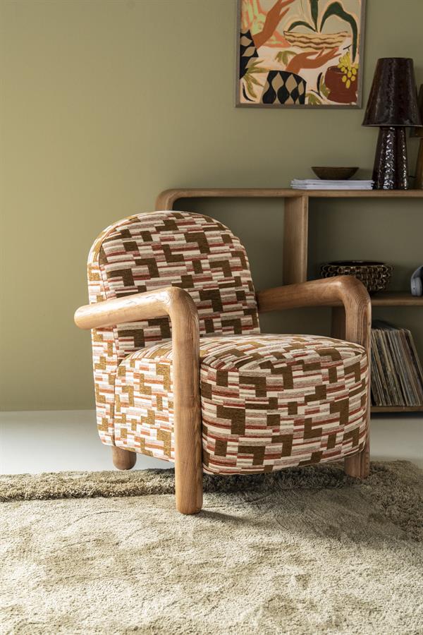 Fauteuil Retro Print