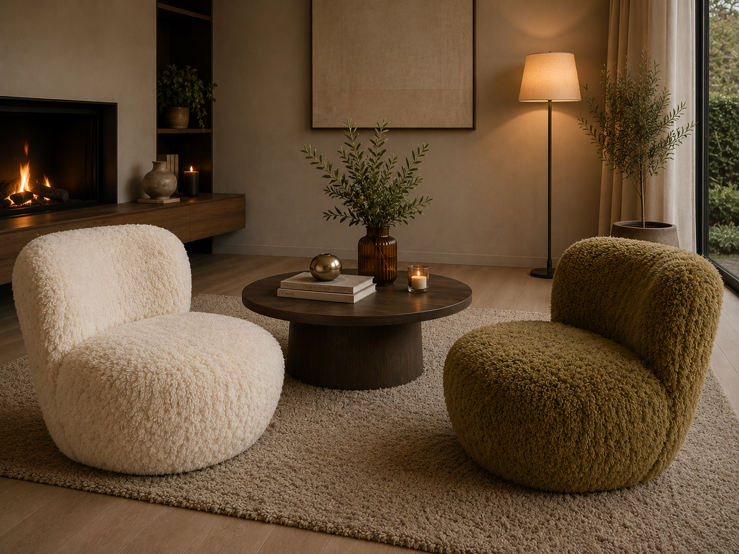 Fauteuil Swivel Blair