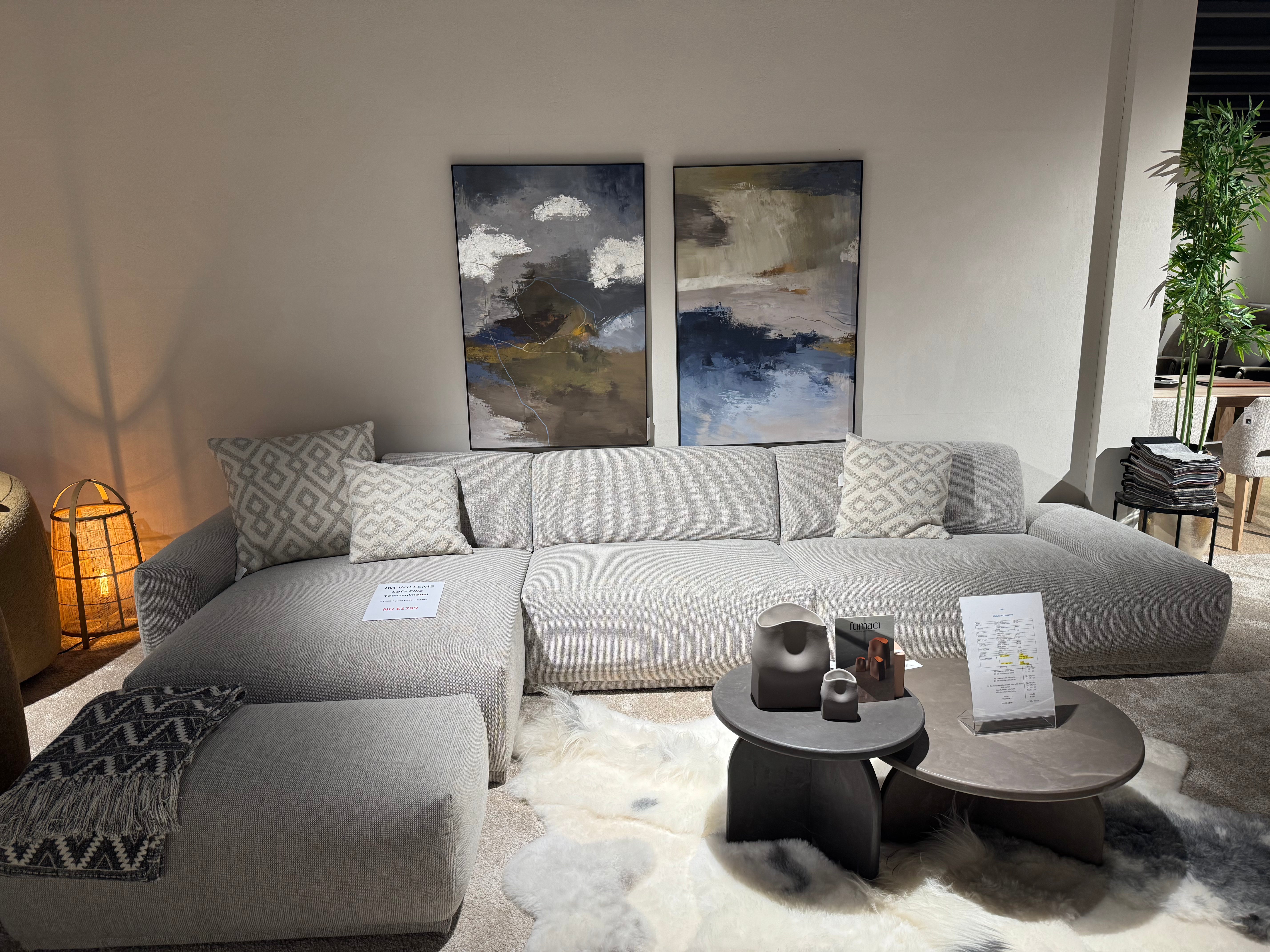 Sofa Ellie toonzaalmodel