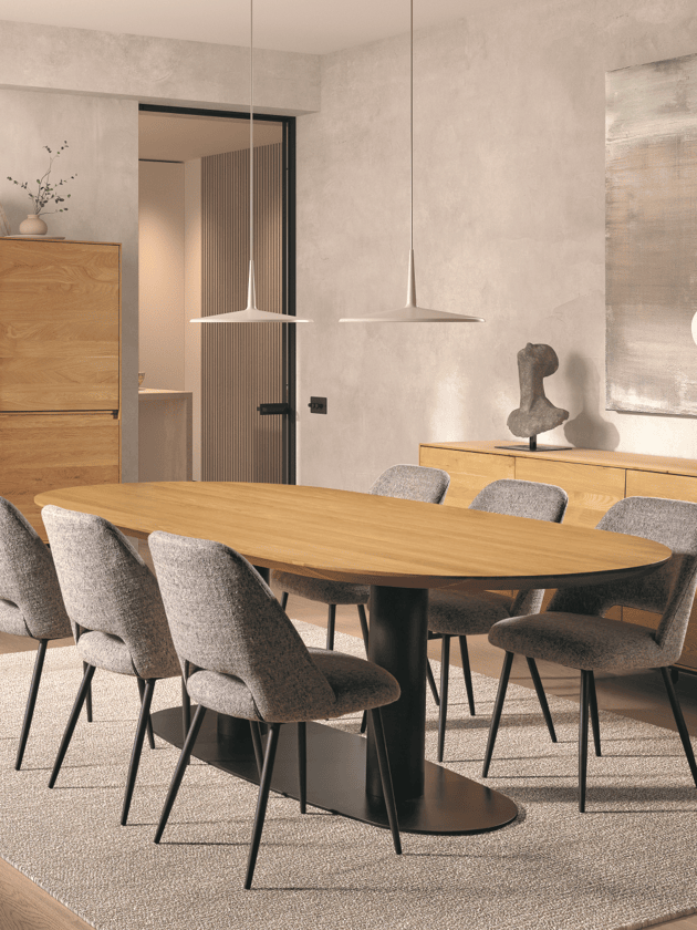 EETTAFEL OVAAL MADRID - afbeelding 2
