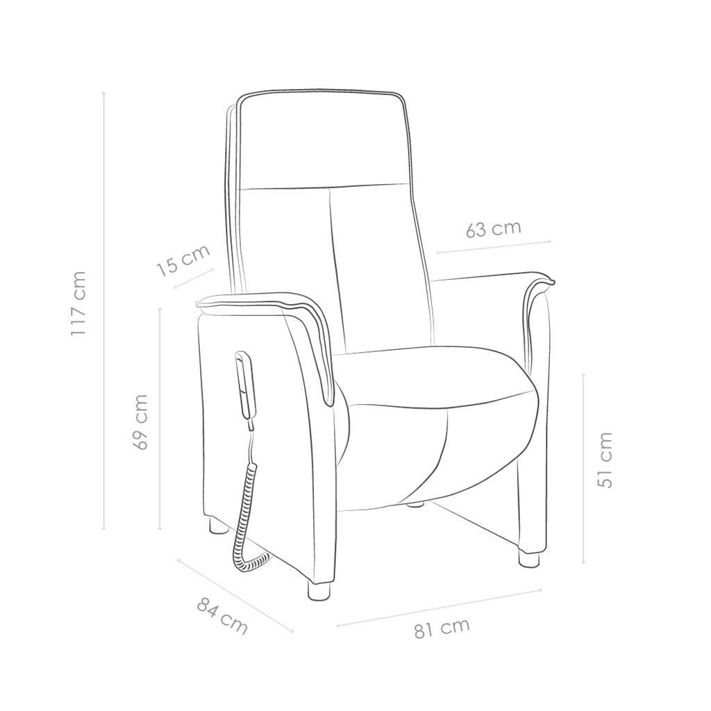Relaxfauteuil Pan - afbeelding 6