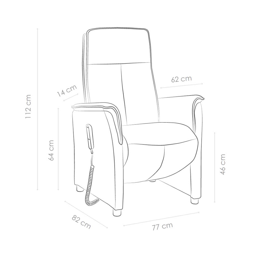 Relaxfauteuil Pan - afbeelding 7
