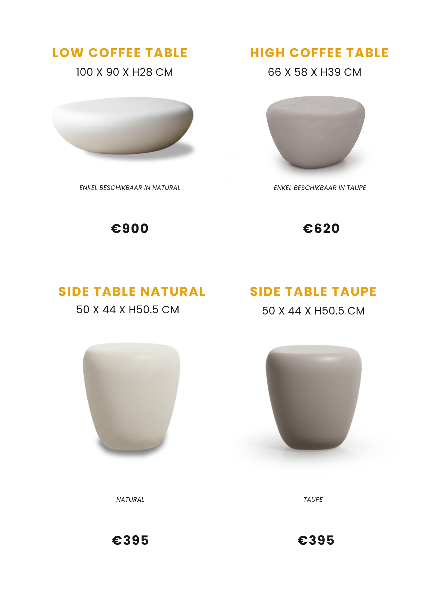 Salontafel Nude