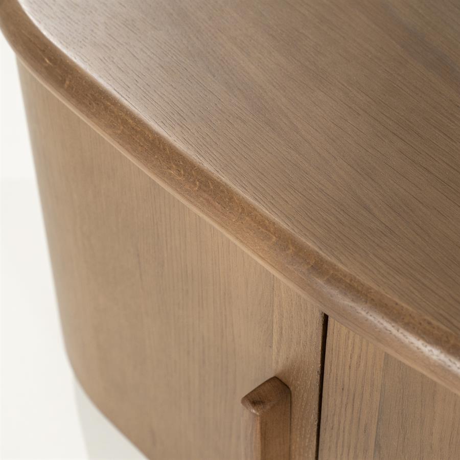 TV meubel Josh 240 cm - bruin - afbeelding 8