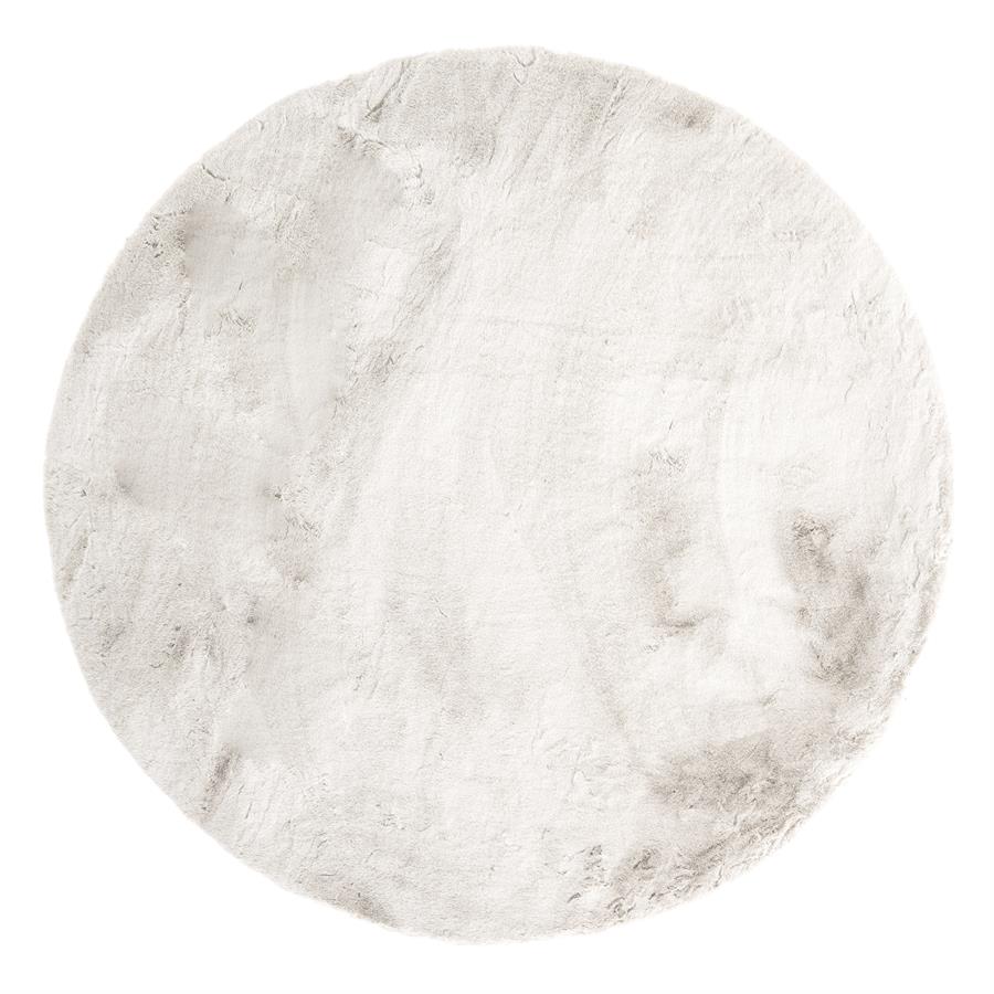 Tapijt Zena rond - beige