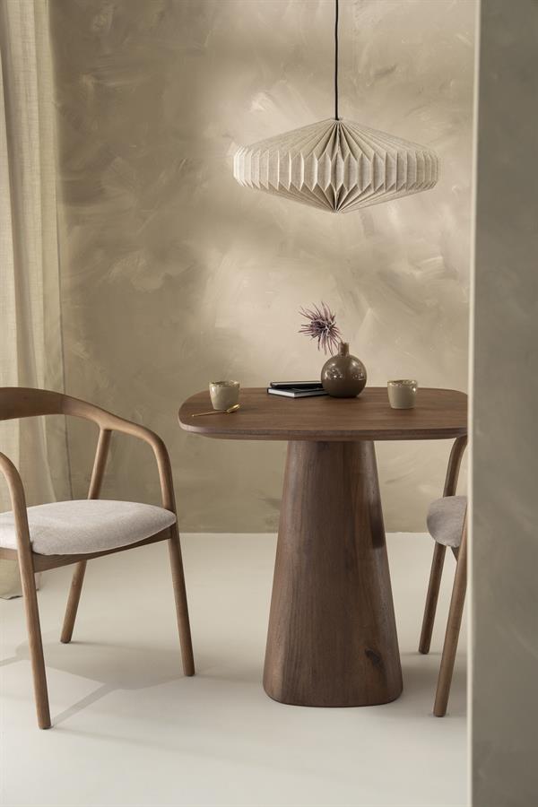 Eettafel Aron vierkant 80x80 - lichtbruin - afbeelding 6