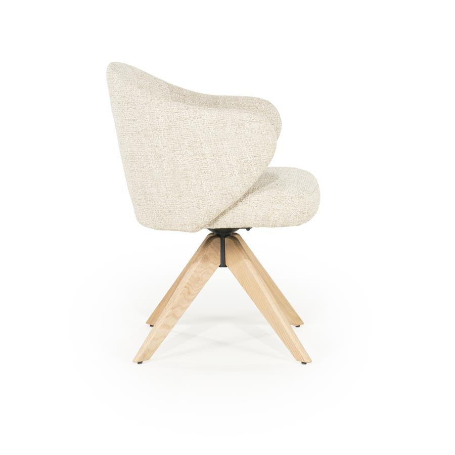 Eetkamertoel Connor naturel - beige Donna - afbeelding 8