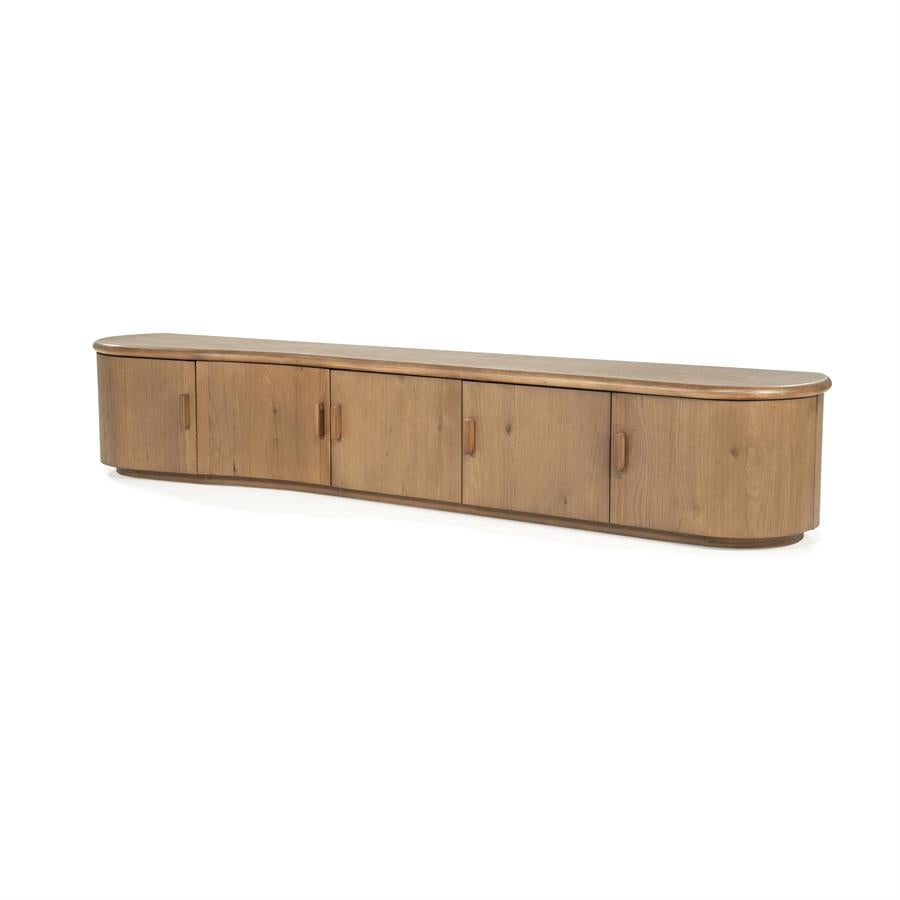 TV meubel Josh 240 cm - bruin - afbeelding 2