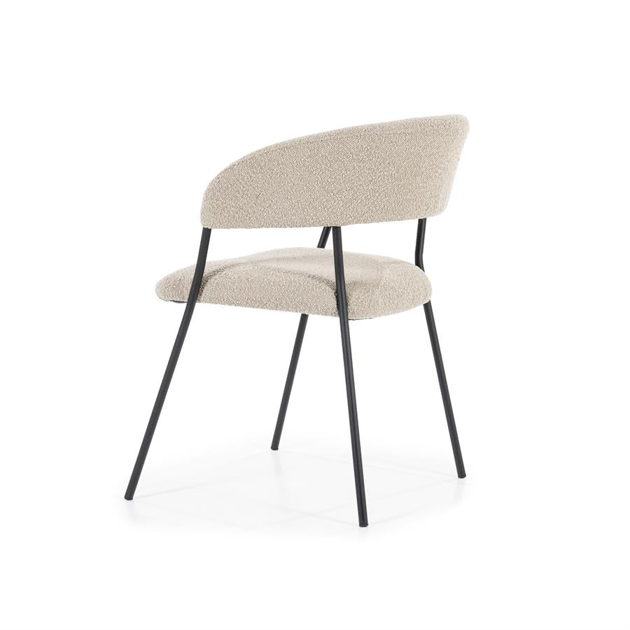 Stoel Luka - taupe Copenhagen - afbeelding 4