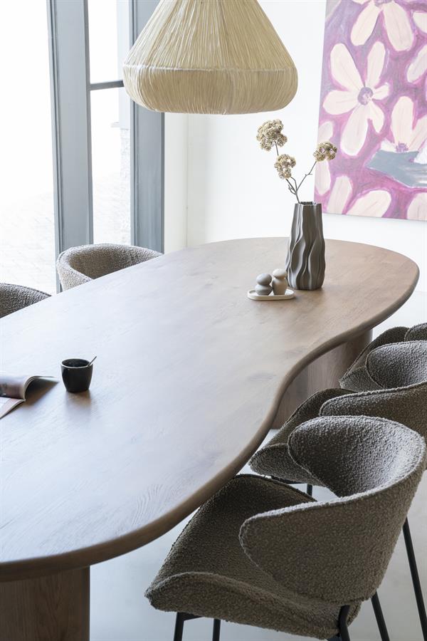 Eettafel Josh 300x110 cm - bruin - afbeelding 2