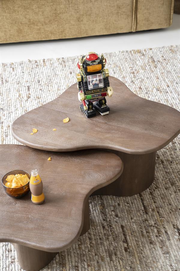Salontafel Fall - bruin