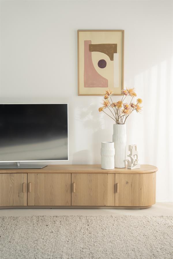 TV meubel Josh 240 cm - naturel - afbeelding 12