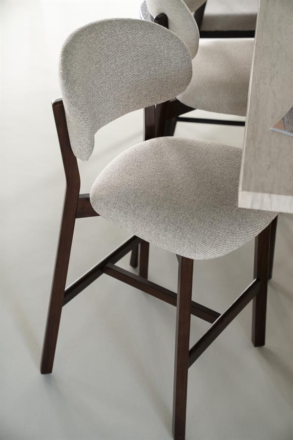 Barstoel Mikky bruin - taupe Moon - afbeelding 2