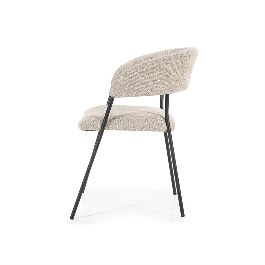 Stoel Luka - taupe Copenhagen - afbeelding 3