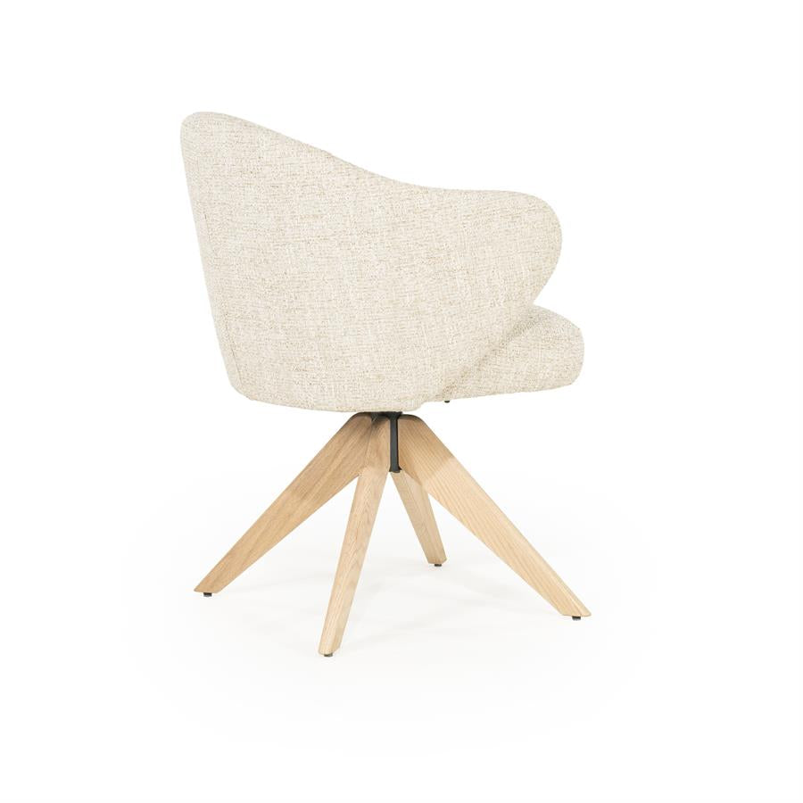 Eetkamertoel Connor naturel - beige Donna - afbeelding 7