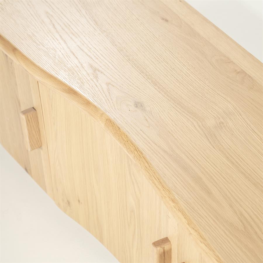 TV meubel Josh 240 cm - naturel - afbeelding 9