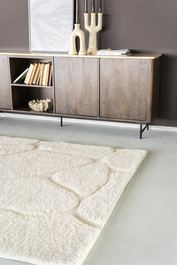 Tapijt Kala 200x300 cm - gebroken wit - afbeelding 3