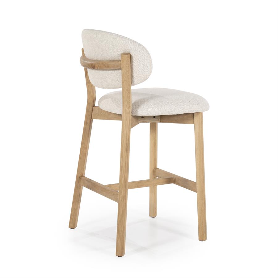 Barstoel Mikky naturel - beige Moon - afbeelding 8