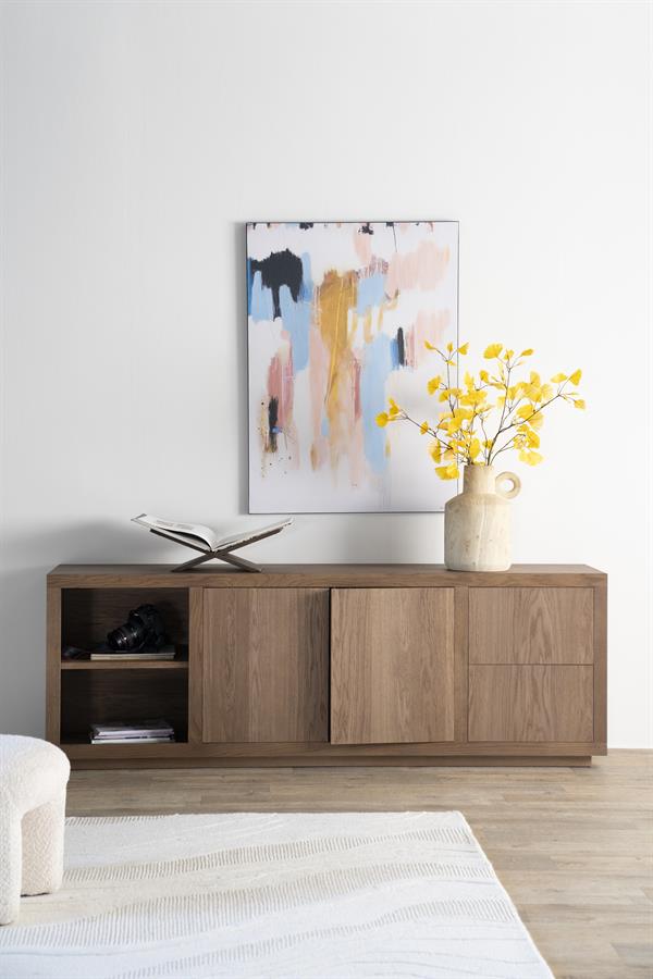 Dressoir Helsinki - lichtbruin - afbeelding 10