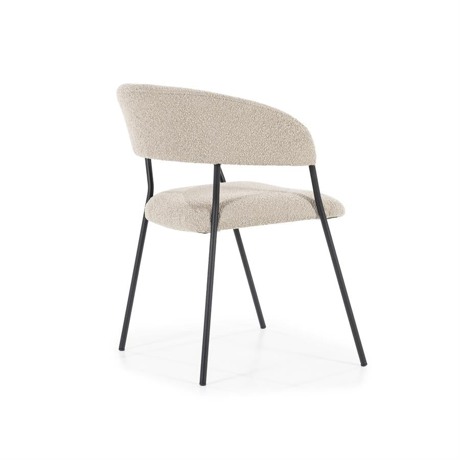 Stoel Luka - taupe Copenhagen - afbeelding 8