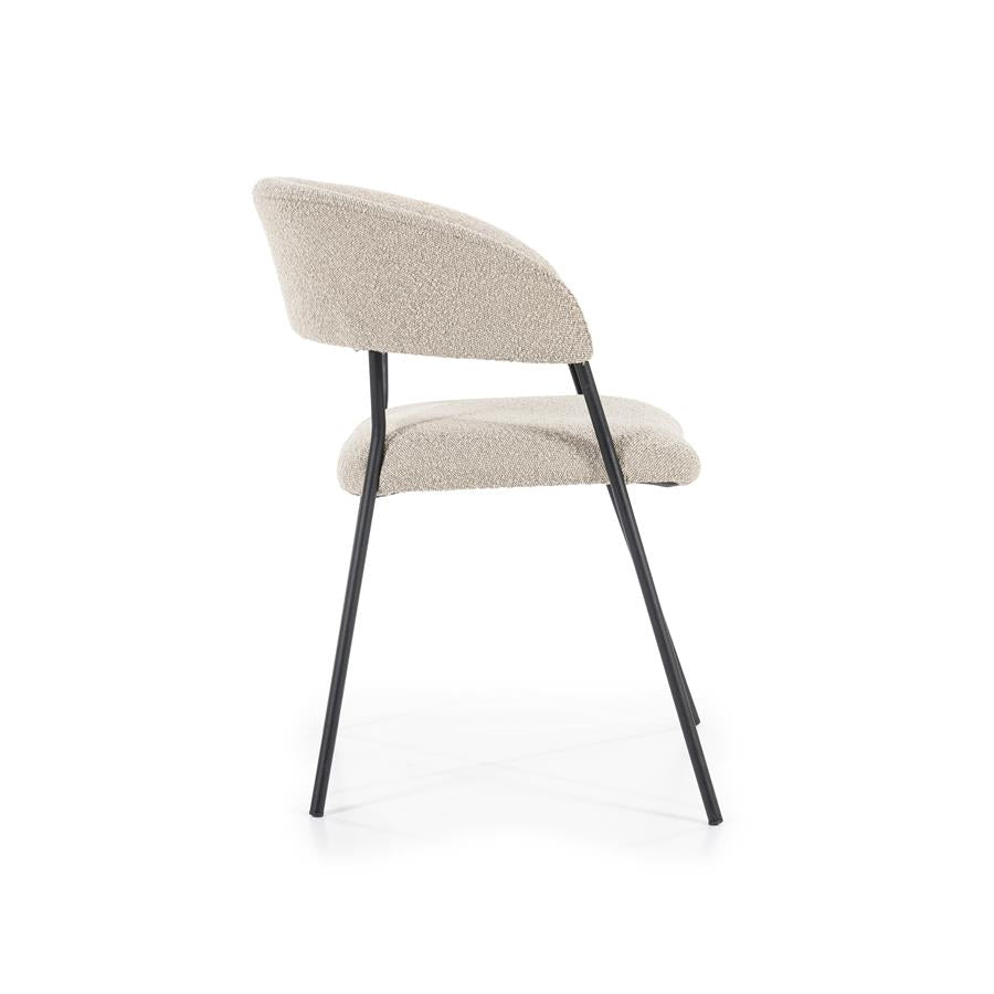 Stoel Luka - taupe Copenhagen - afbeelding 9