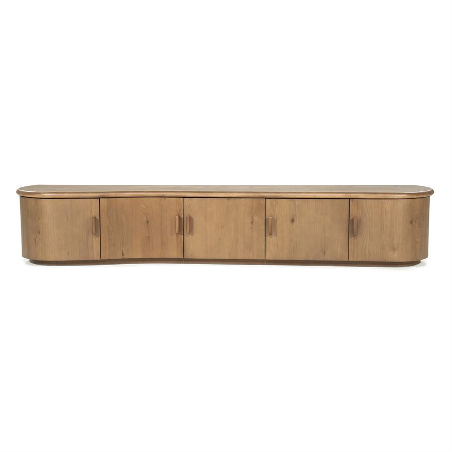 TV meubel Josh 240 cm - bruin