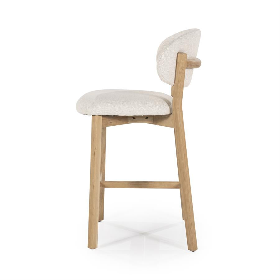 Barstoel Mikky naturel - beige Moon - afbeelding 3