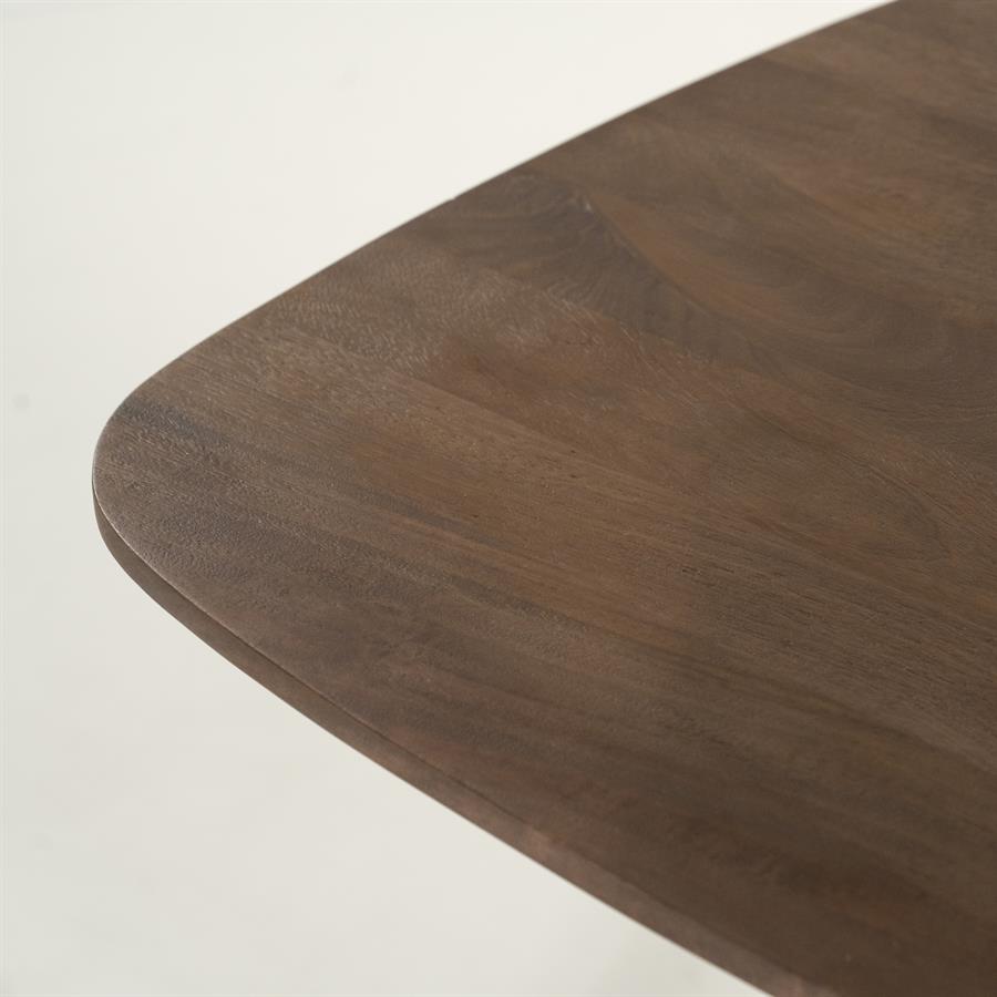 Eettafel Aron vierkant 80x80 - lichtbruin - afbeelding 3