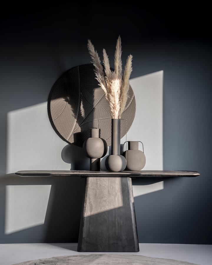 Consoletafel Aron 180x40 - zwart - afbeelding 2