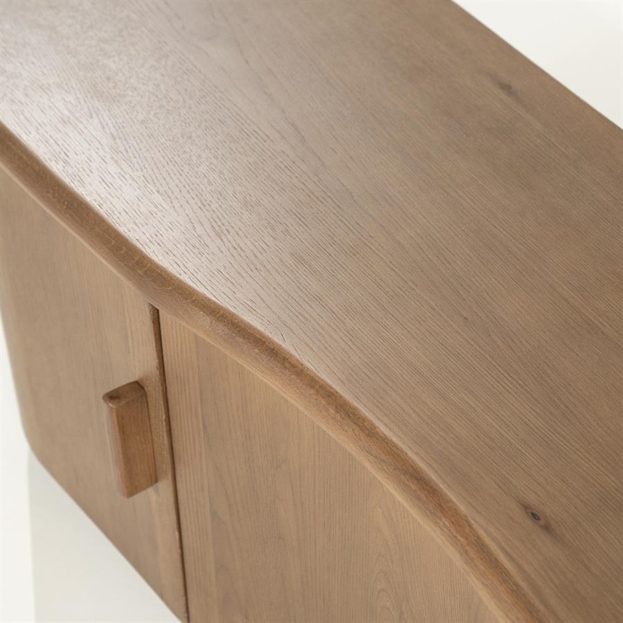 TV meubel Josh 240 cm - bruin - afbeelding 11