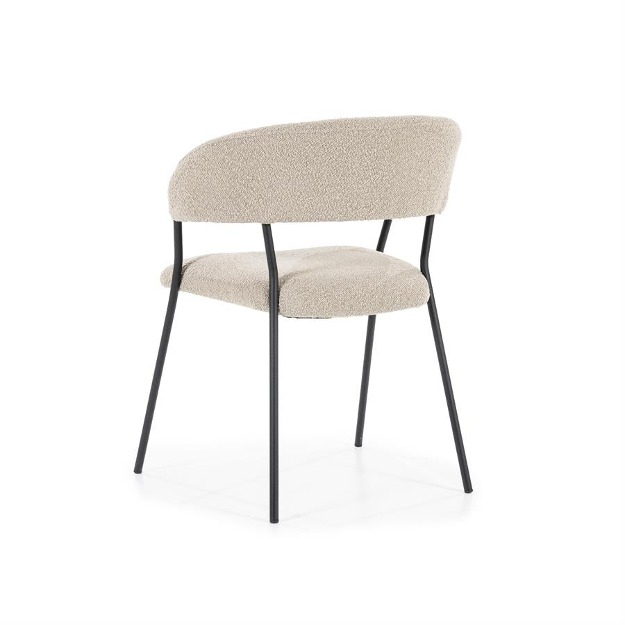 Stoel Luka - taupe Copenhagen - afbeelding 5