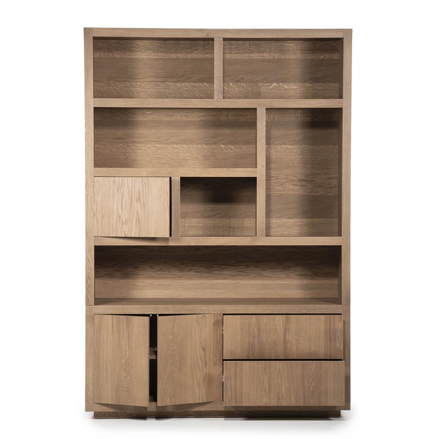 Kabinet Helsinki 150x220 cm - lichtbruin - afbeelding 2
