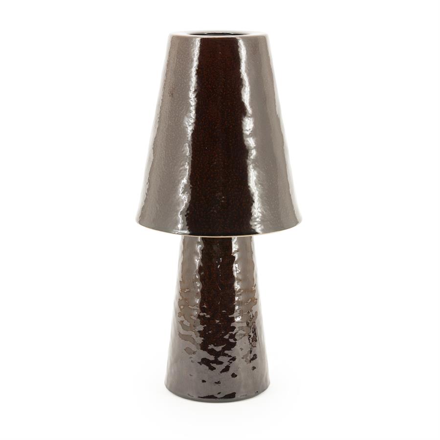 Lamp Clayton groot - bruin - afbeelding 2