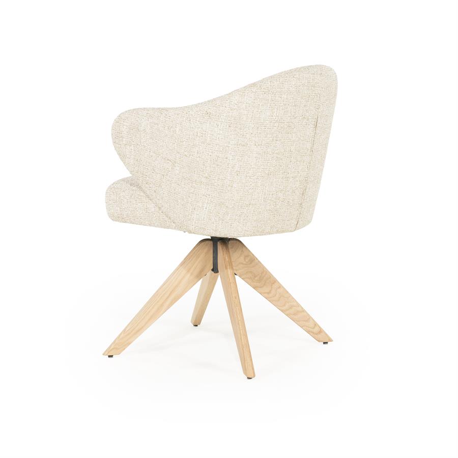 Eetkamertoel Connor naturel - beige Donna - afbeelding 4