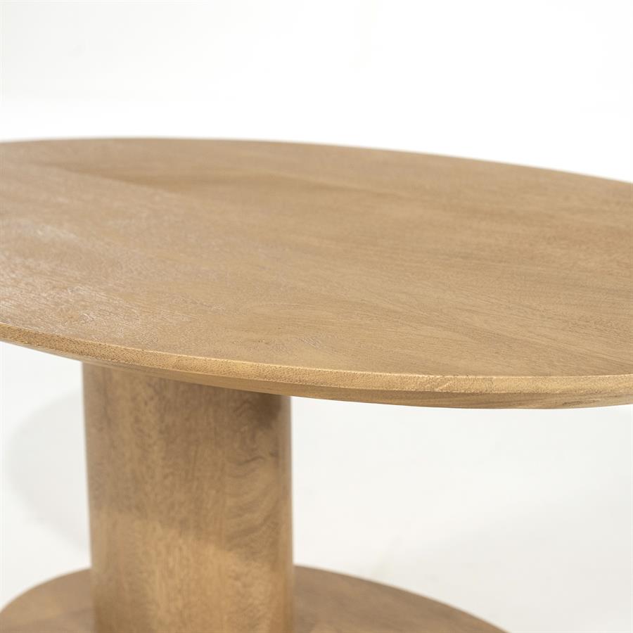Salontafel Novia klein - naturel - afbeelding 3