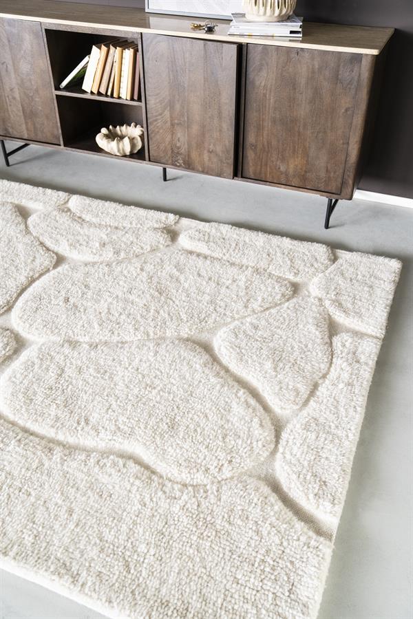 Tapijt Kala 160x230 cm - gebroken wit - afbeelding 4