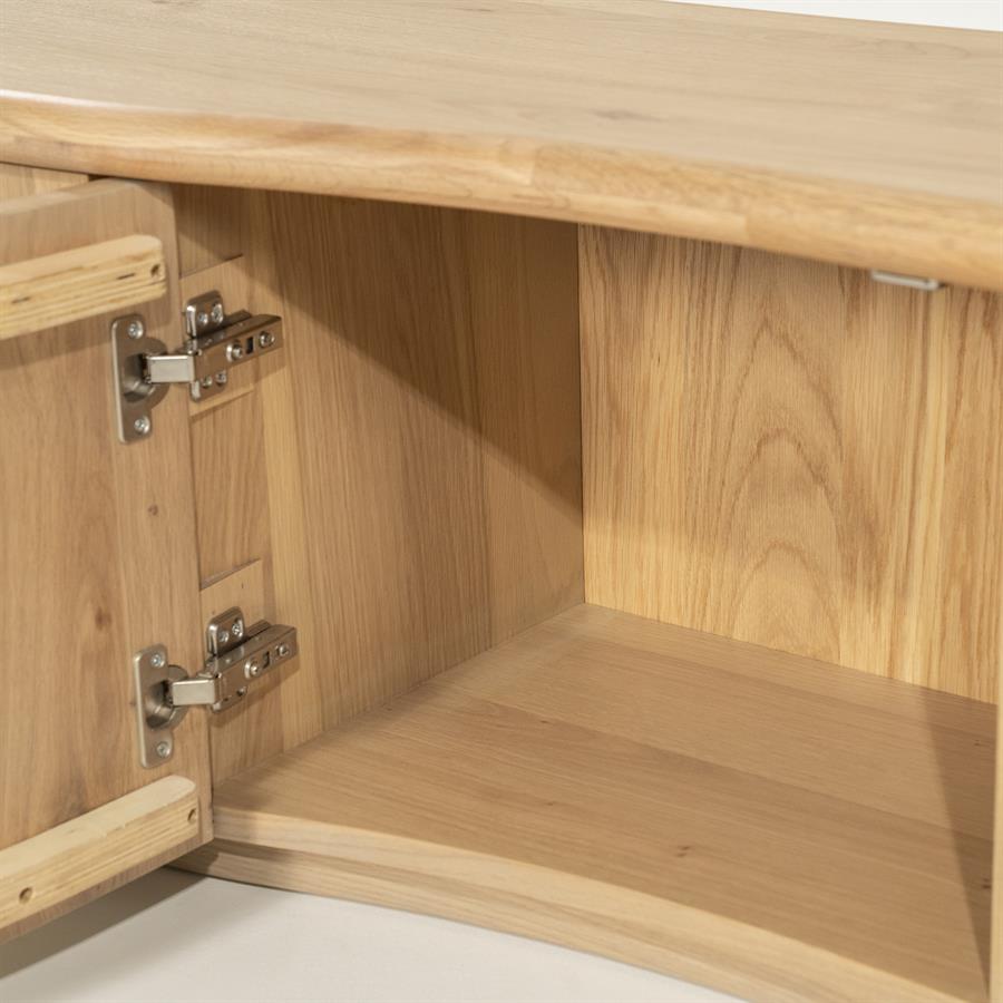 TV meubel Josh 240 cm - naturel - afbeelding 8