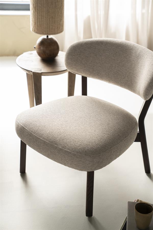 Fauteuil Mikky bruin - taupe Moon - afbeelding 2