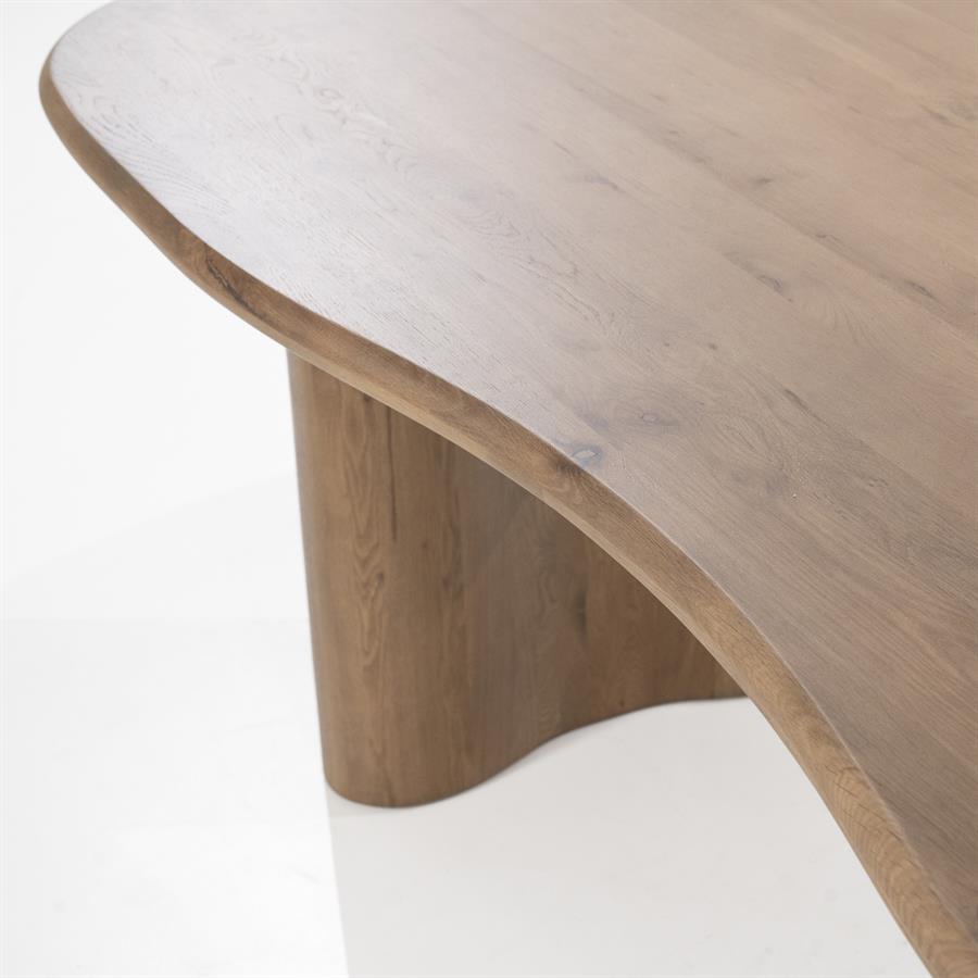 Eettafel Josh 250x110 cm - bruin - afbeelding 4