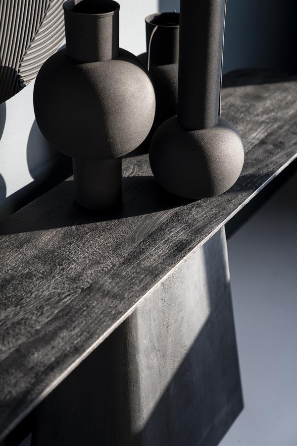 Consoletafel Aron 180x40 - zwart