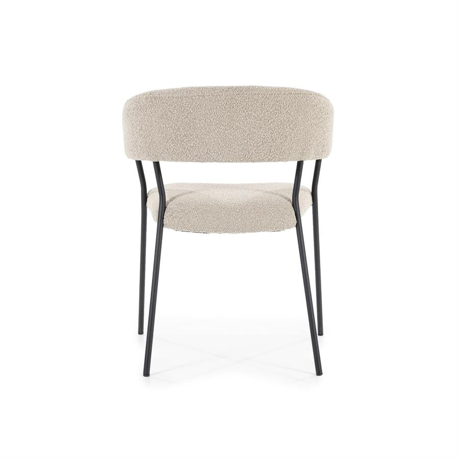 Stoel Luka - taupe Copenhagen - afbeelding 6