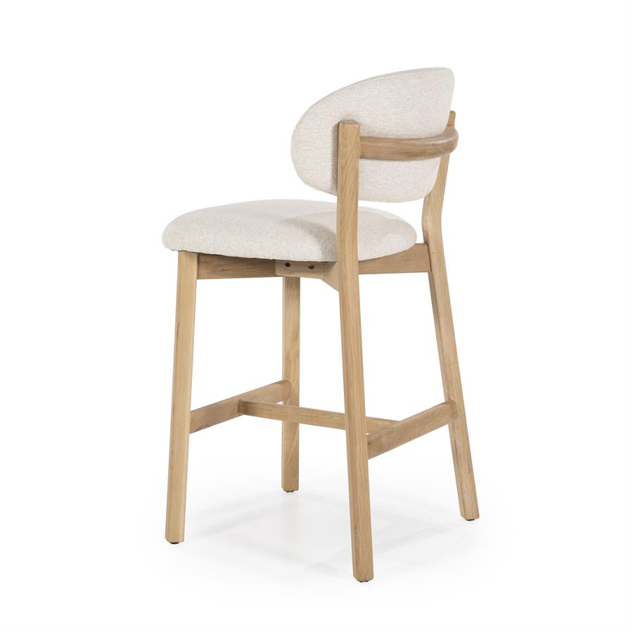 Barstoel Mikky naturel - beige Moon - afbeelding 4