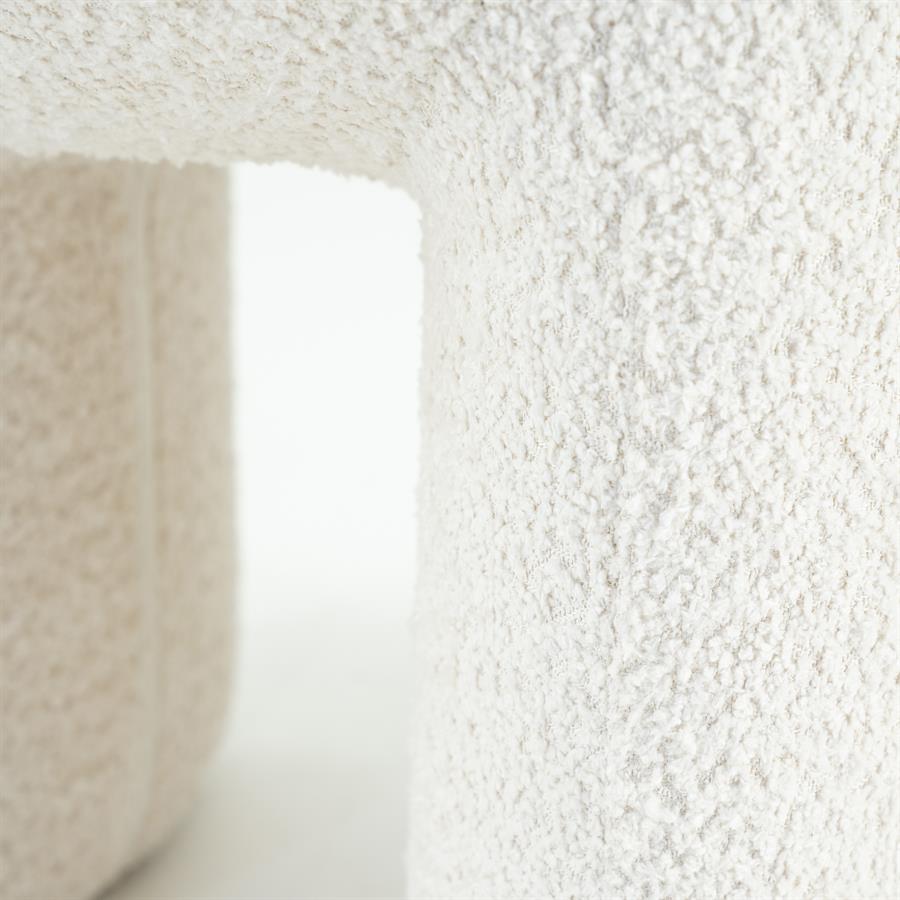 Bijzetpoef Sahi - beige - afbeelding 3