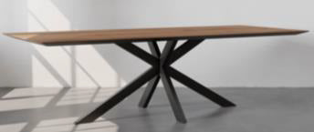 EETTAFEL JUTTA RECHT SPIDER - afbeelding 3