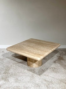 SALONTAFEL TRAVERTINE GROOT